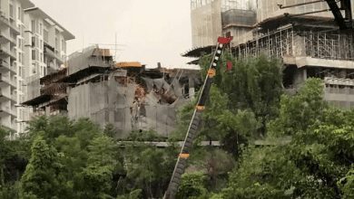 عدد من الضحايا بين الأنقاض.. انهيار في مبنى سكني قيد الإنشاء بكوالالمبور