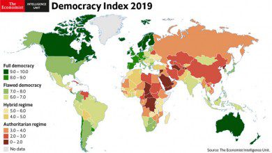 ماليزيا تحتل المرتبة الـ 43 عالمياً على مؤشر الديمقراطية