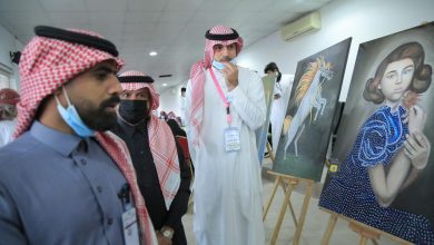 برعاية صاحب السمو محافظ الأحساء همسات يبدع بالفن التشكيلي