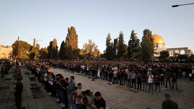 الجاليات العربية في ماليزيا تنظم وقفة احتجاجية عبر زوم نصرة لفلسطين
