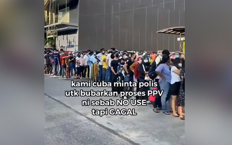توضيحات من مركز للتلقيح في كوالالمبور بعد فيديو حشود العمال الأجانب