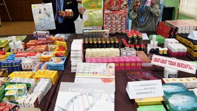 1332 مداهمة.. الصحة الماليزية تصادر عقاقير غير مرخصة بحوالي 24 مليون رينجيت