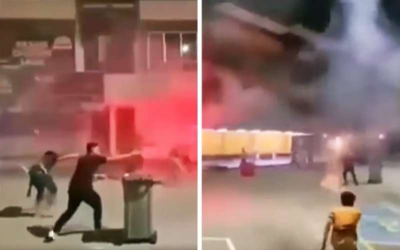 اعتقال 10 أشخاص على إثر فيديو لشجار بينهم بالألعاب النارية