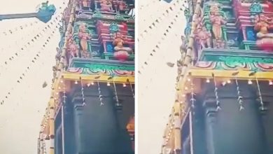 خلال مراسم احتفالية.. مقتل ماليزية وإصابة أخريات بعد سقوط جزء من تمثال هندوسي