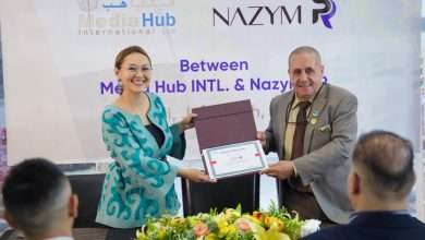توقيع مذكرة تفاهم إعلامية بين ميديا هب إنترناشيونال و"ناظم" الكازاخية