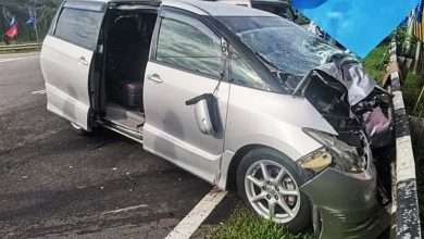 وفاة أربعة أشخاص من عائلة واحدة في حادث سير بملاكا