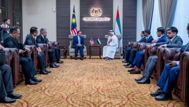 رئيس الوزراء يلتقي بولي عهد أبو ظبي في كوالالمبور